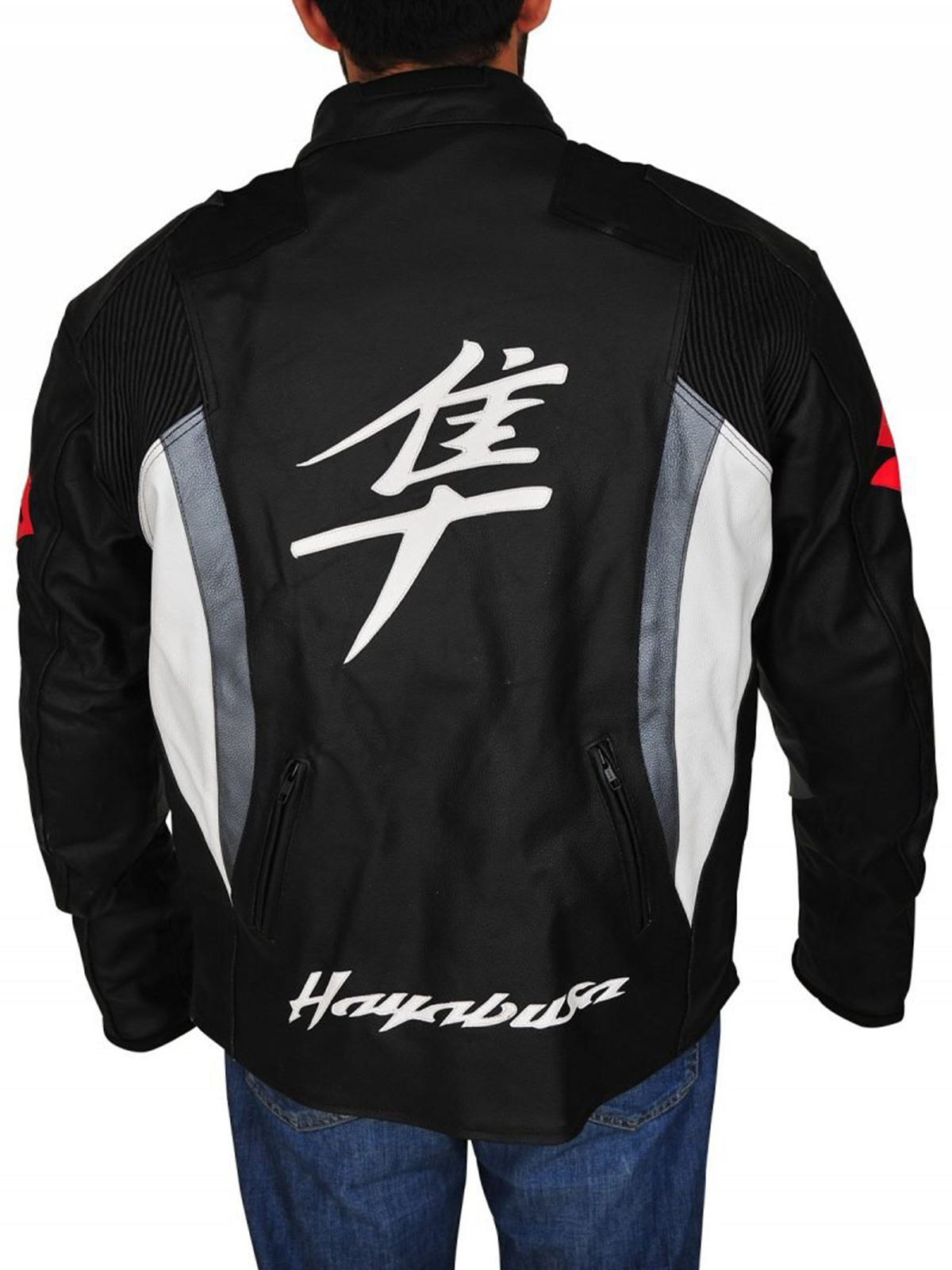 Men Suzuki Hayabusa Motorbike Jacket