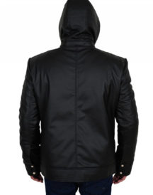 Mens Black Hoodie Jacket