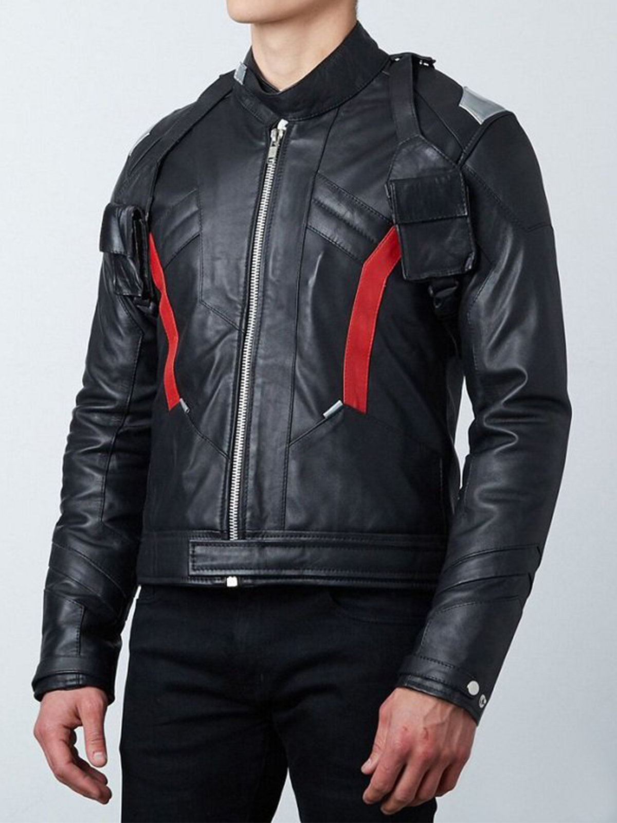 Mens Soldier 76 Copslay Black Jacket