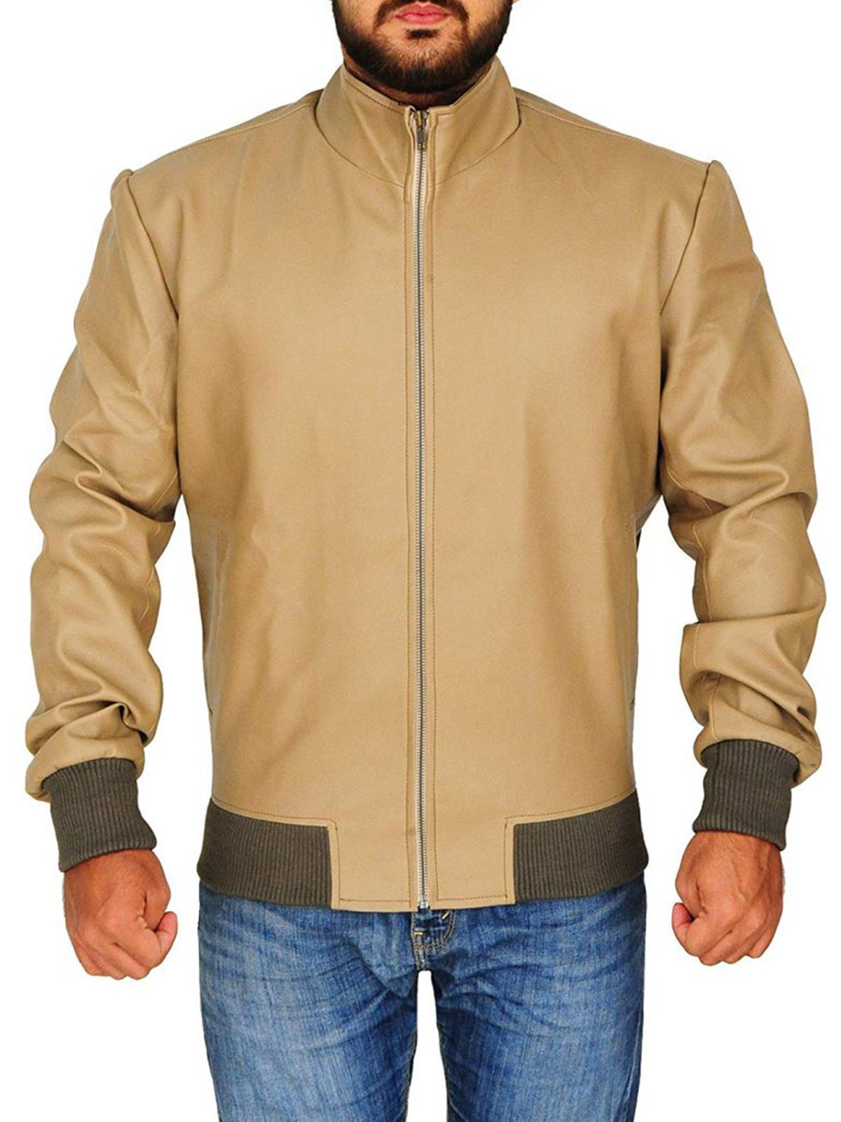 Men’s Classic Antique Beige Jacket