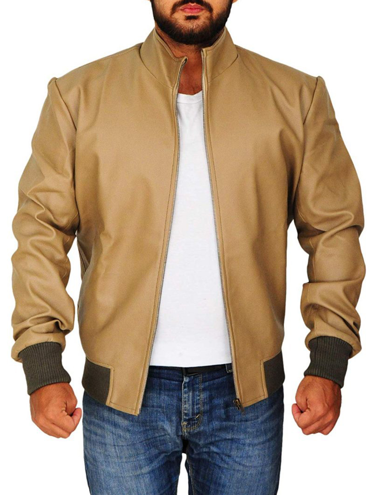 Men’s Classic Antique Beige Jacket