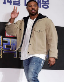 Michael B. Jordan Black Panther Premiere Jacket