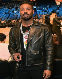 Michael B. Jordan Motorcycle Leather Jacket