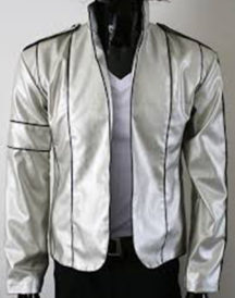 Michael Jackson Heal The World White Satin Jacket