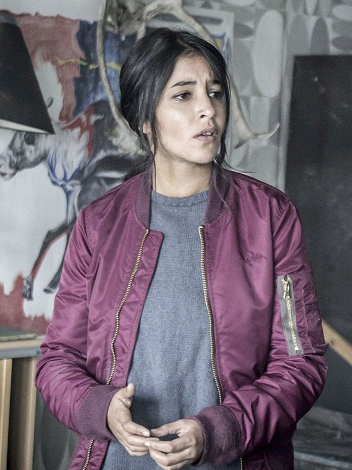 Midnight Leïla Bekhti Bomber Jacket