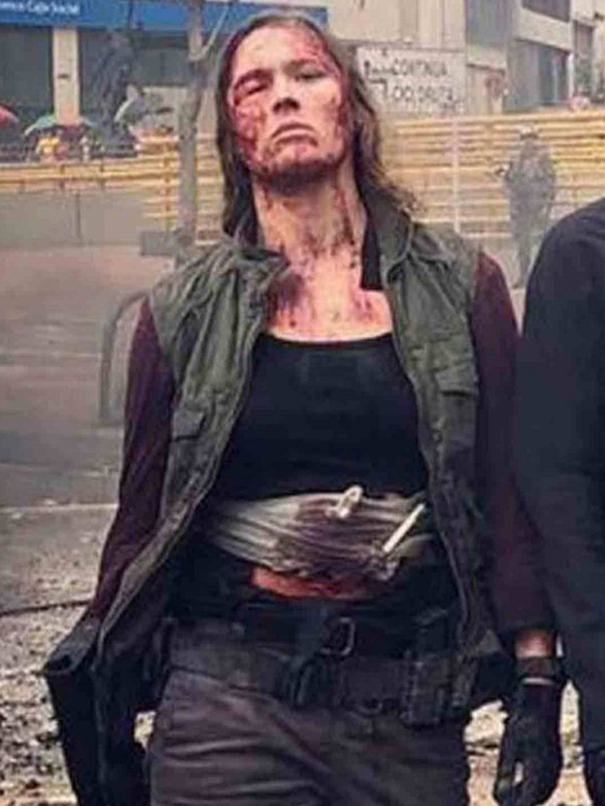 Mile 22 Ronda Rousey Green Vest