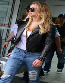 Montreal Airport Jennifer Lawrence Jacket