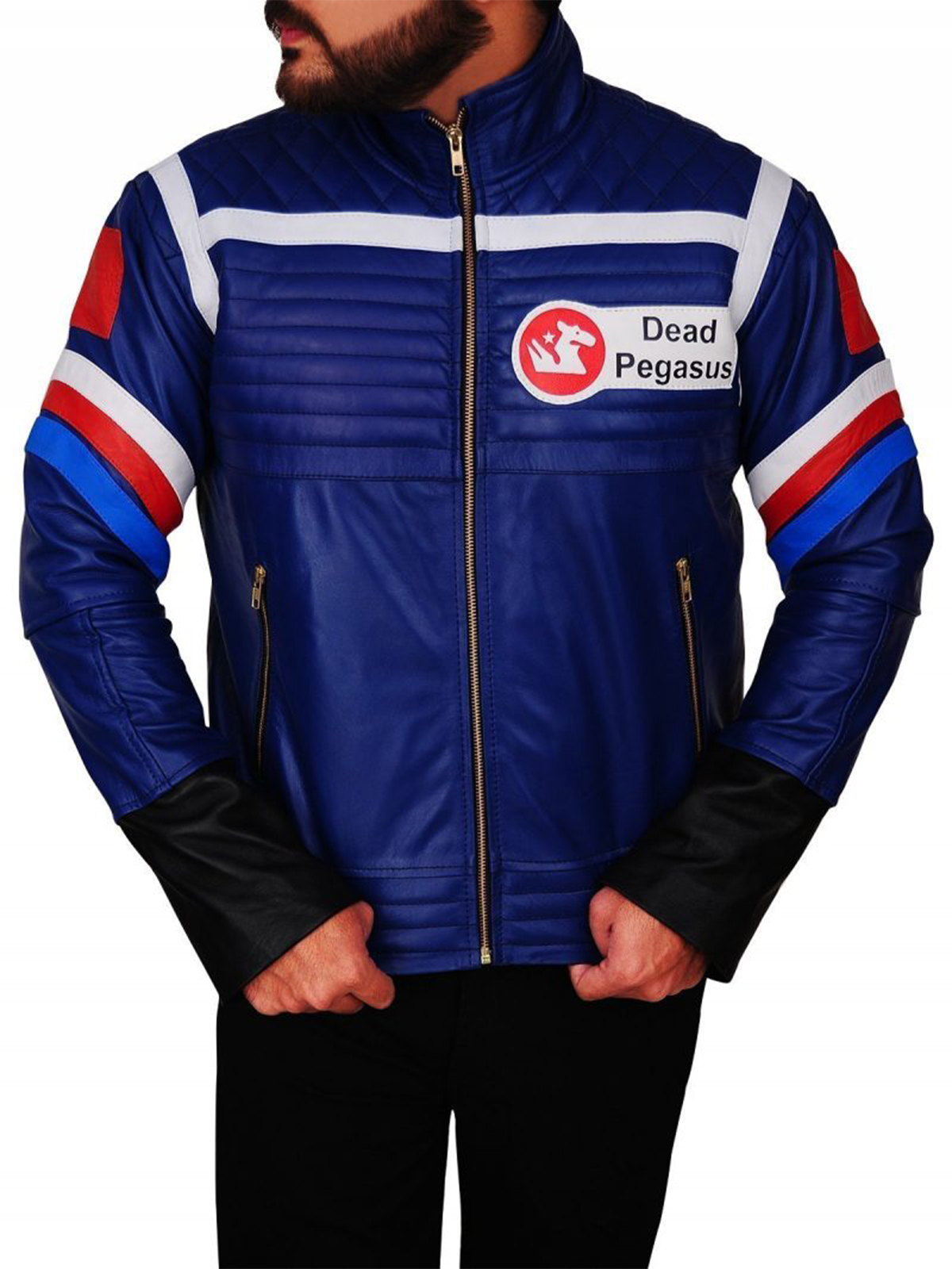 My Chemical Romance Party Poison Blue Jacket