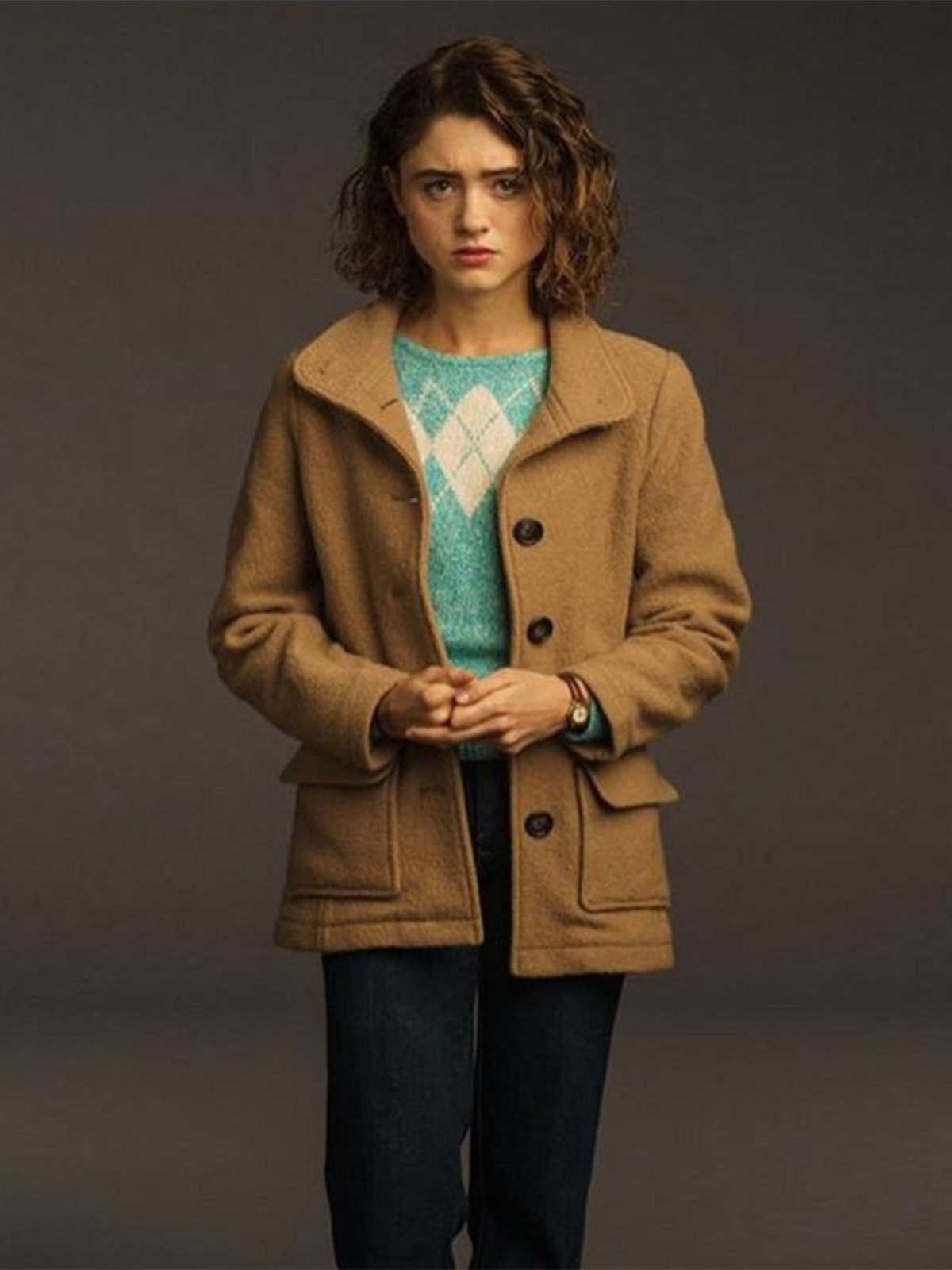 Natalia Dyer Stranger Things Wool Jacket