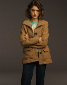 Natalia Dyer Stranger Things Wool Jacket