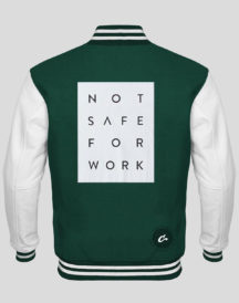 Not Safe For Work NSFW Varsity Jac