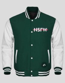 Not Safe For Work Varsity Jacket