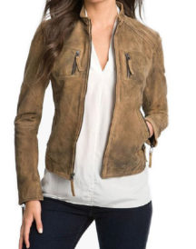 The Vampire Diaries Season 4 Elena Leather Jacket