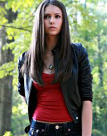 The Vampire Diaries Tv Series Elena Gilbert Black Jacket