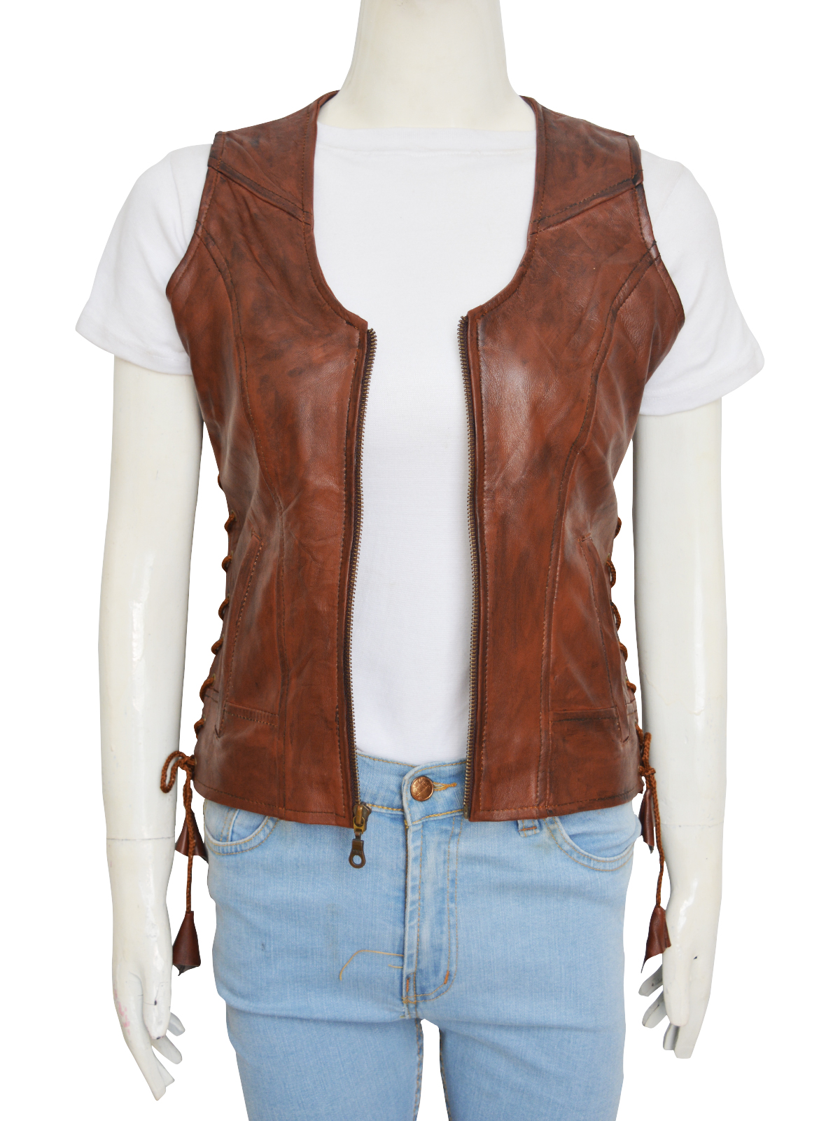 The Walking Dead Danai Gurira Michonne Leather Vest