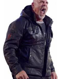 WWE Bill Goldberg Black Hoodie Jacket