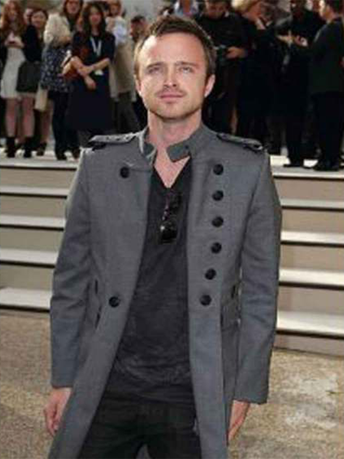 Aaron Paul London Fashion Coat