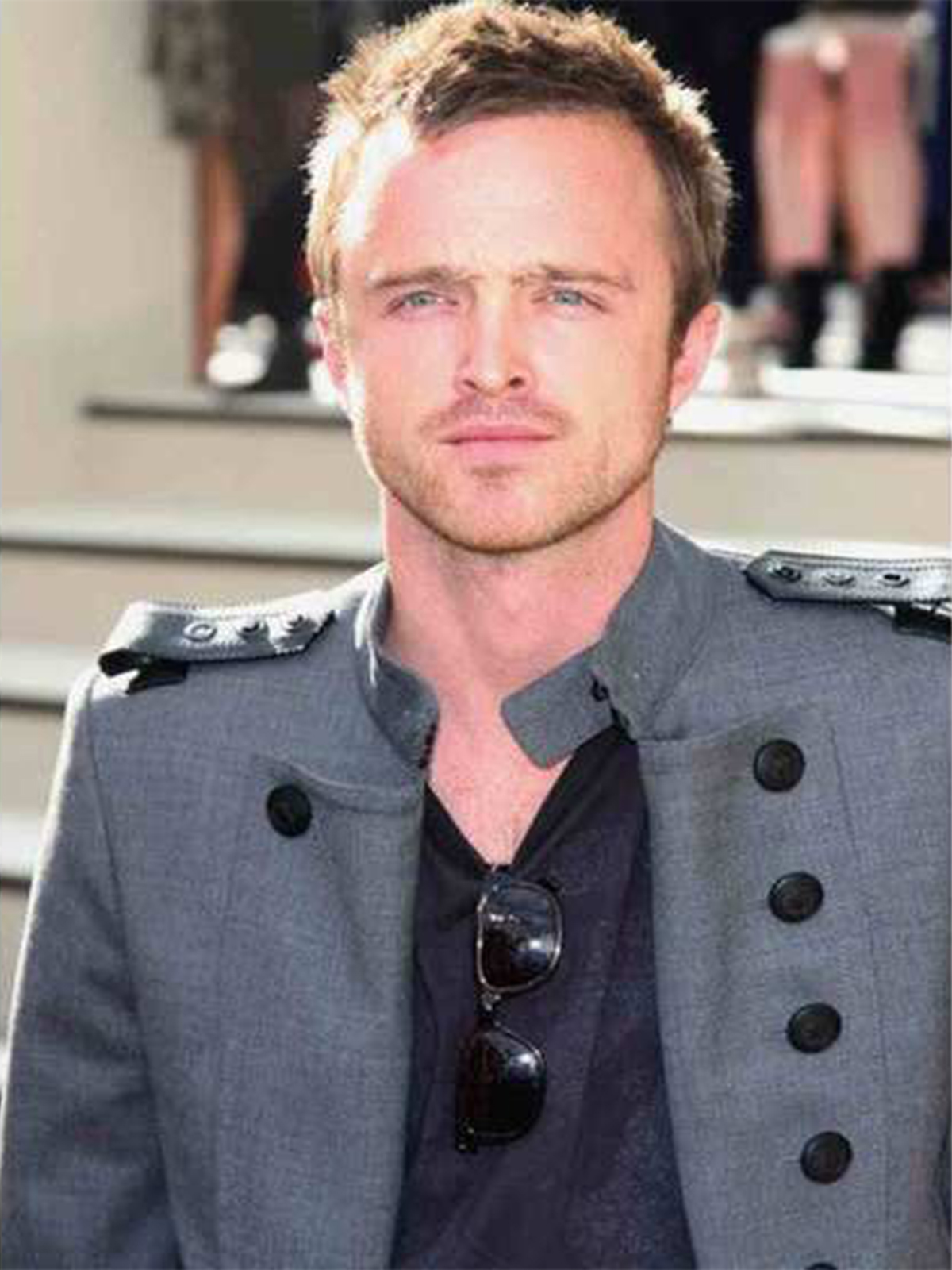 Aaron Paul London Fashion Coat
