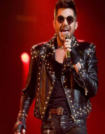 Adam Lambert Black Jacket