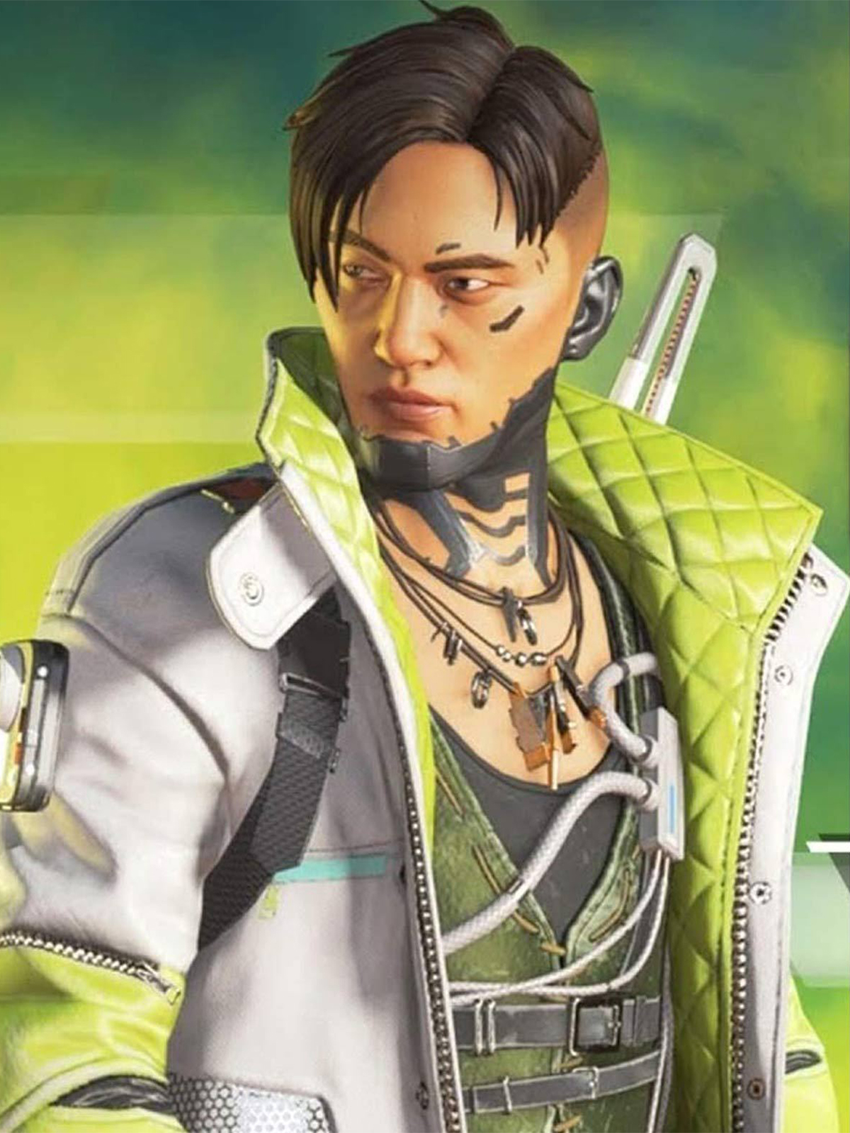Apex Legends Season Crypto Leather Coat