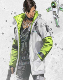 Apex Legends Season Crypto Leather Coat
