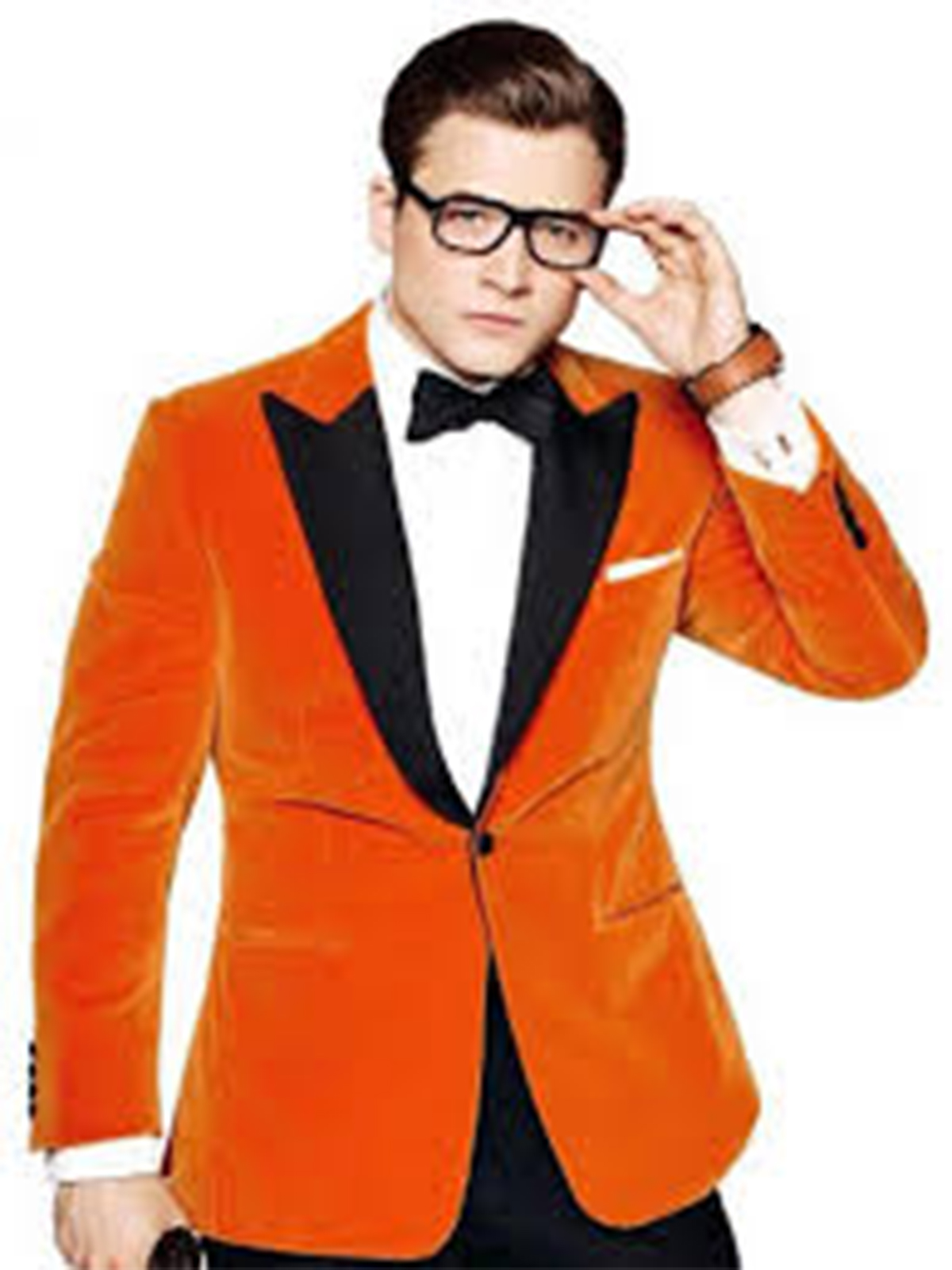 Kingsman The Golden Circle Orange Tuxedo