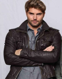 Nick Bateman The Matchmaker’s Playbook Leather Jacket