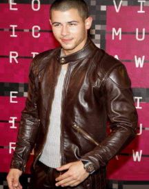 Nick Jonas Brown Jacket