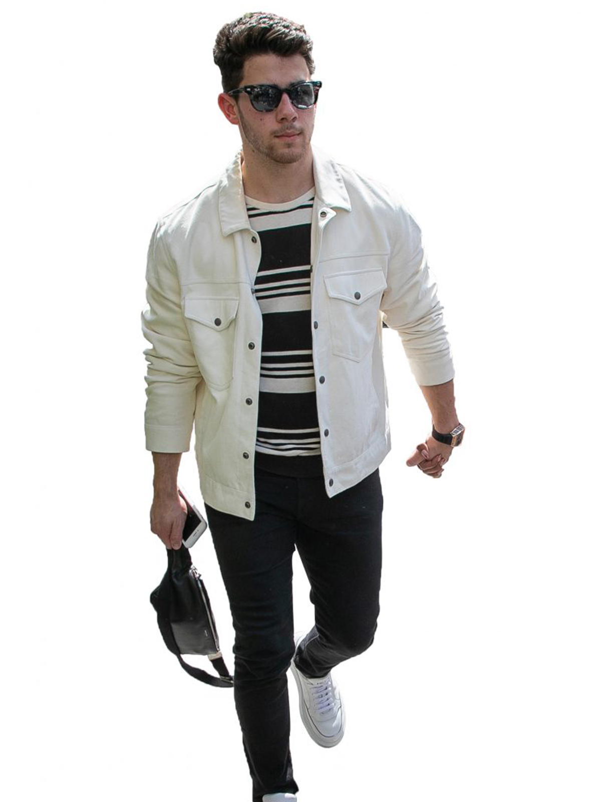 Nick Jonas Classic Cotton Jacket