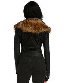 Nicki Minaj Raccoon Fur Jacket