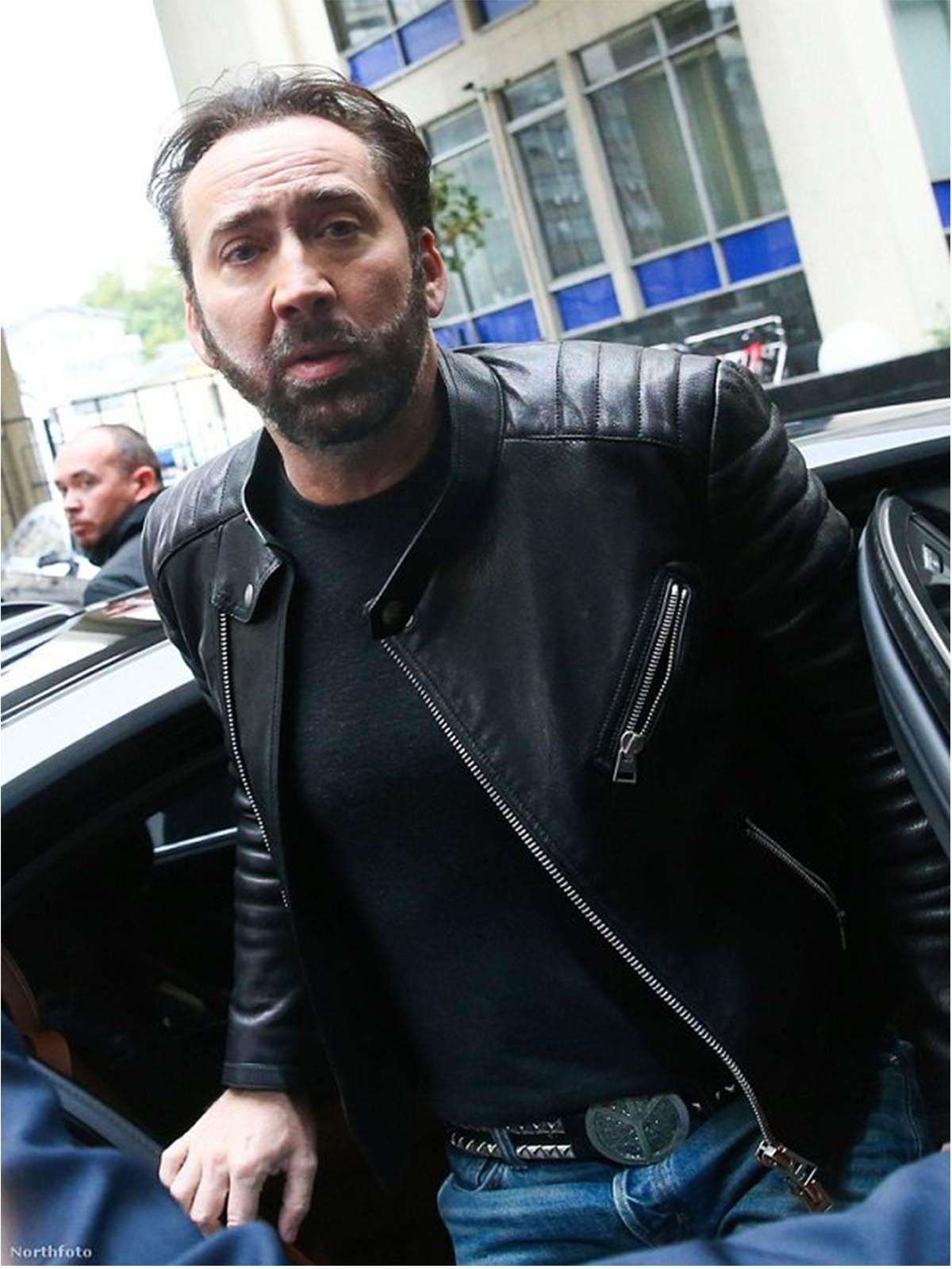 Nicolas Cage Biker Jacket