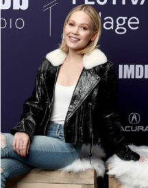 Now Apocalypse Kelli Fur Leather Jacket