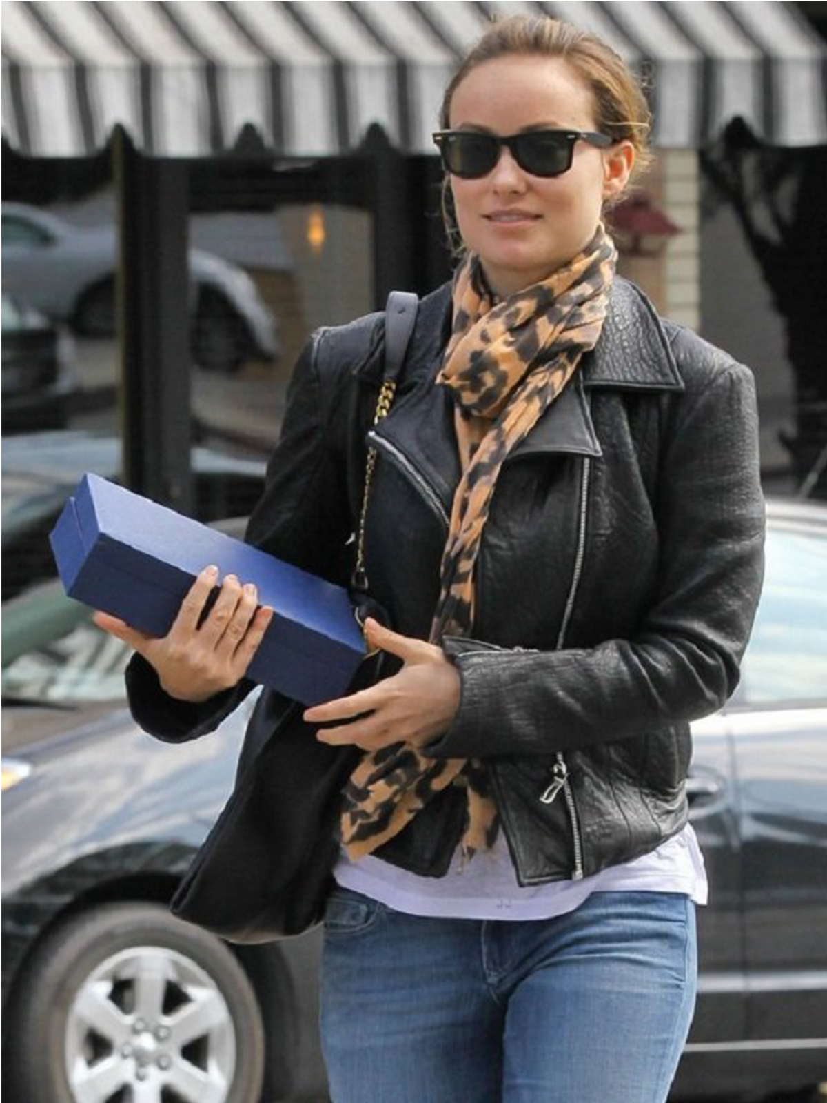 Olivia Wilde Leather Jacket