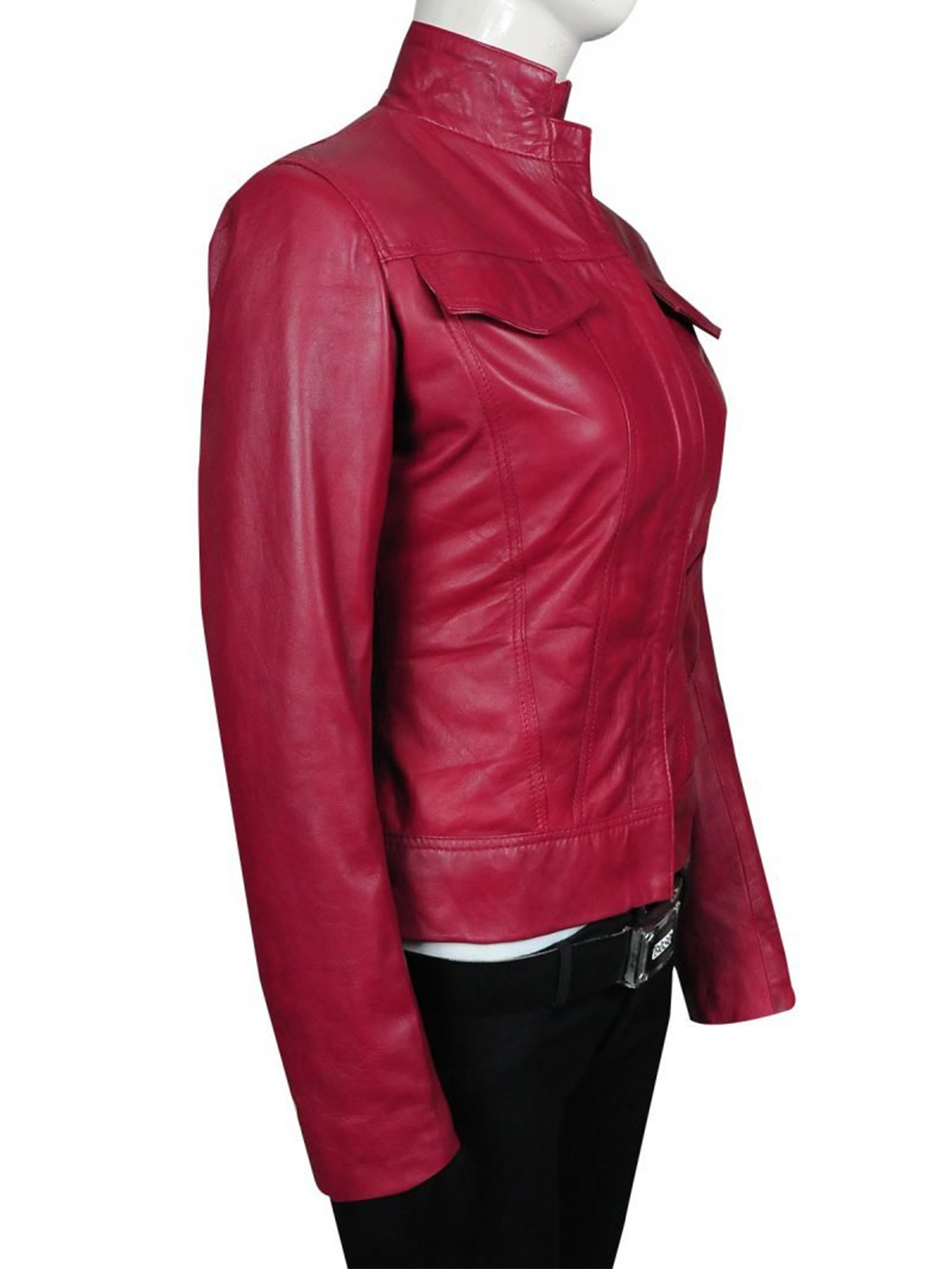 Once Upon A Time Jennifer Morrison Maroon Jacket