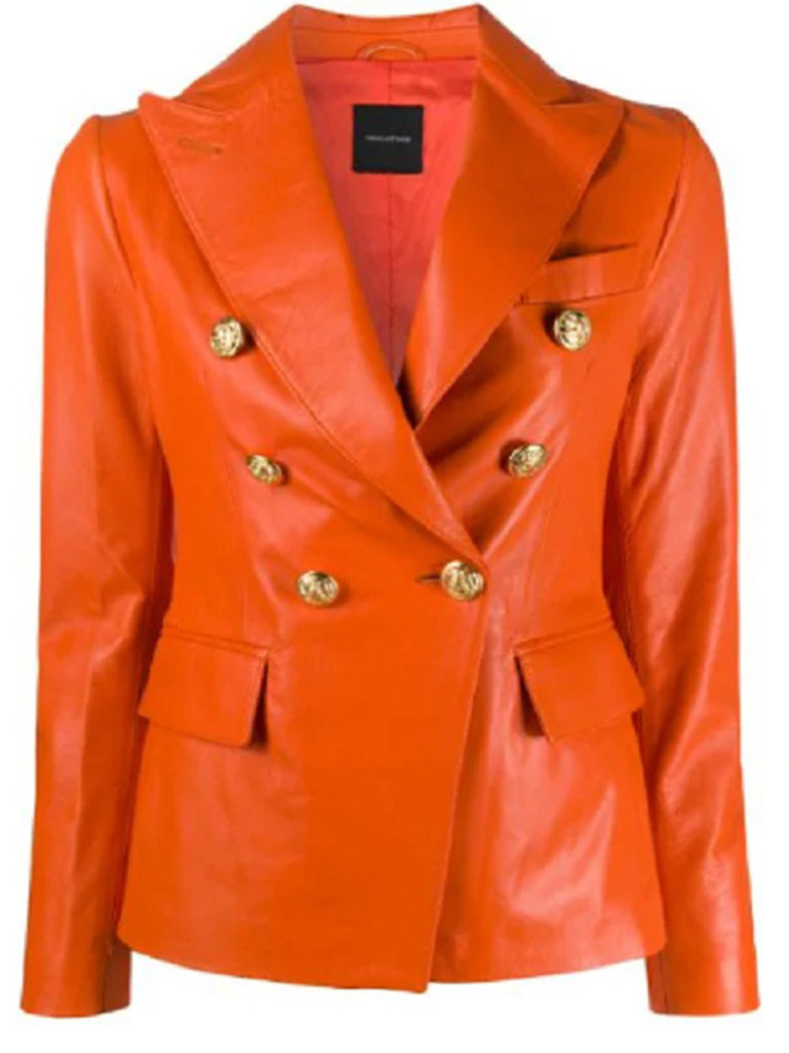 blazer orange label