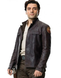 Oscar Isaac The Last Leather Jacket
