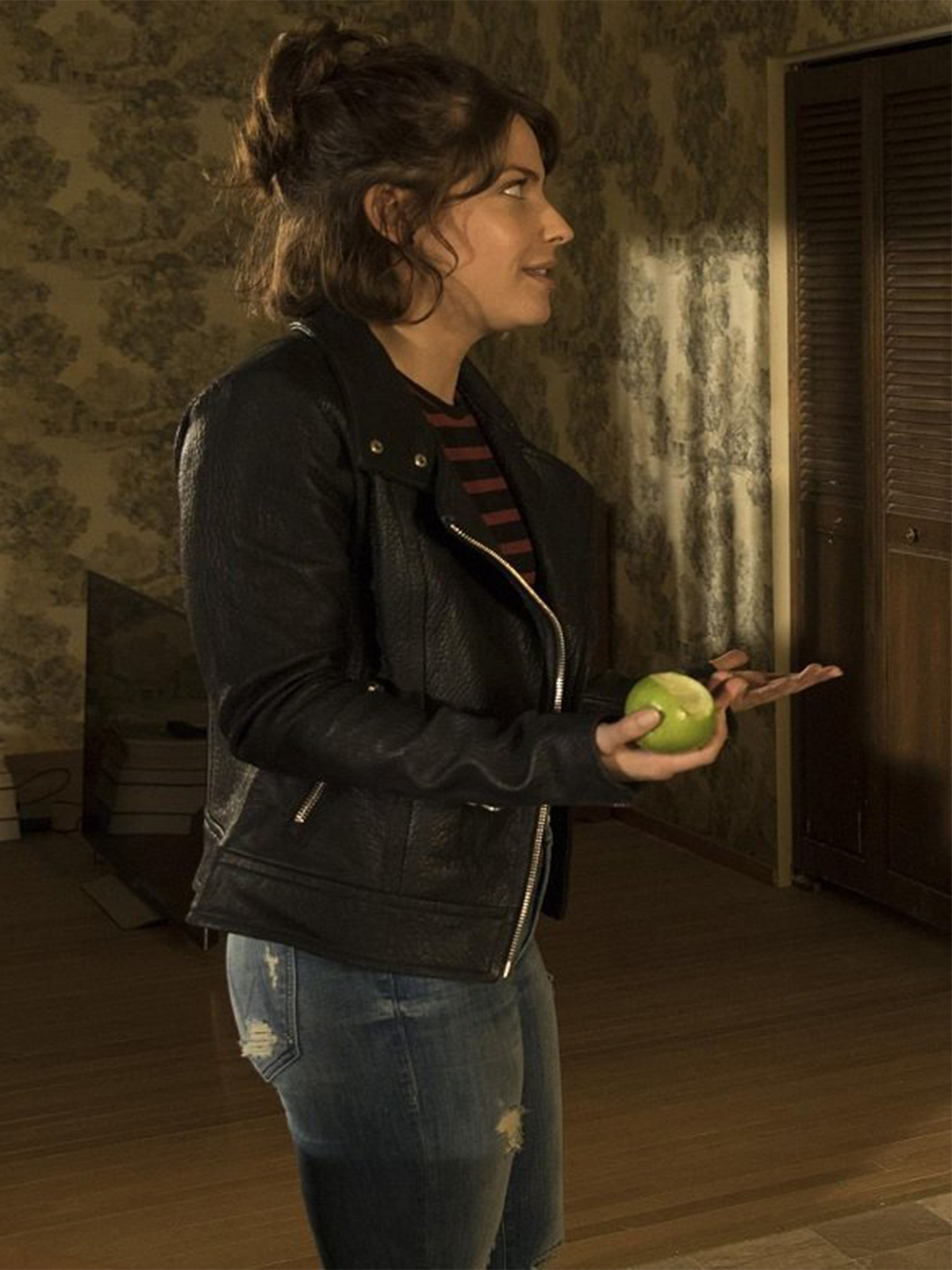 Paige Spara The Good Doctor Leather Jacket