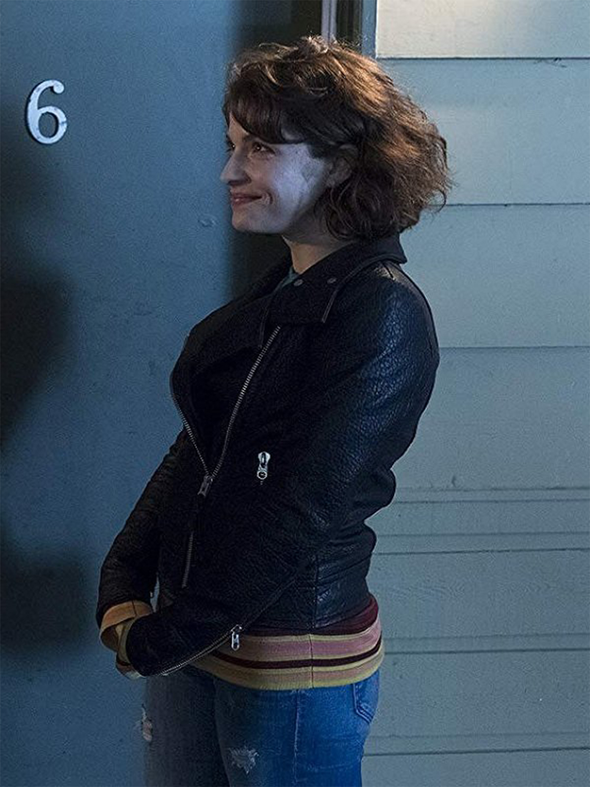 Paige Spara The Good Doctor Leather Jacket
