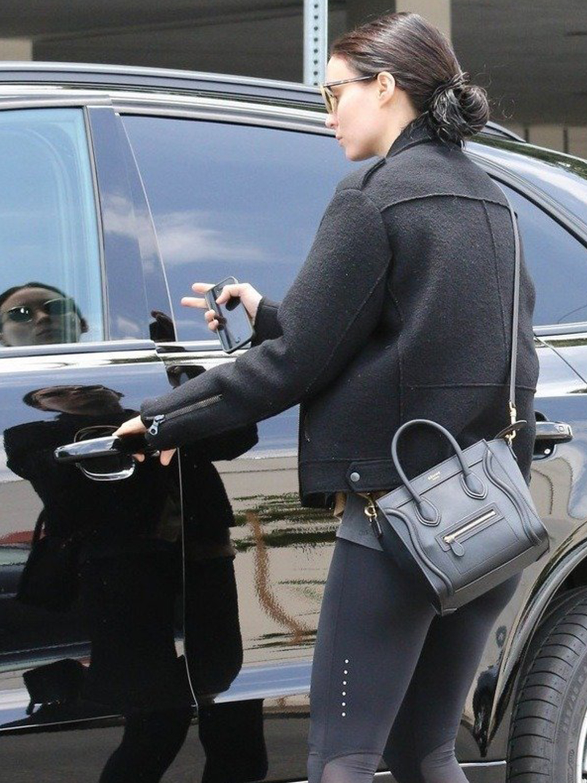 Patricia Rooney Mara Wool Black Jacket