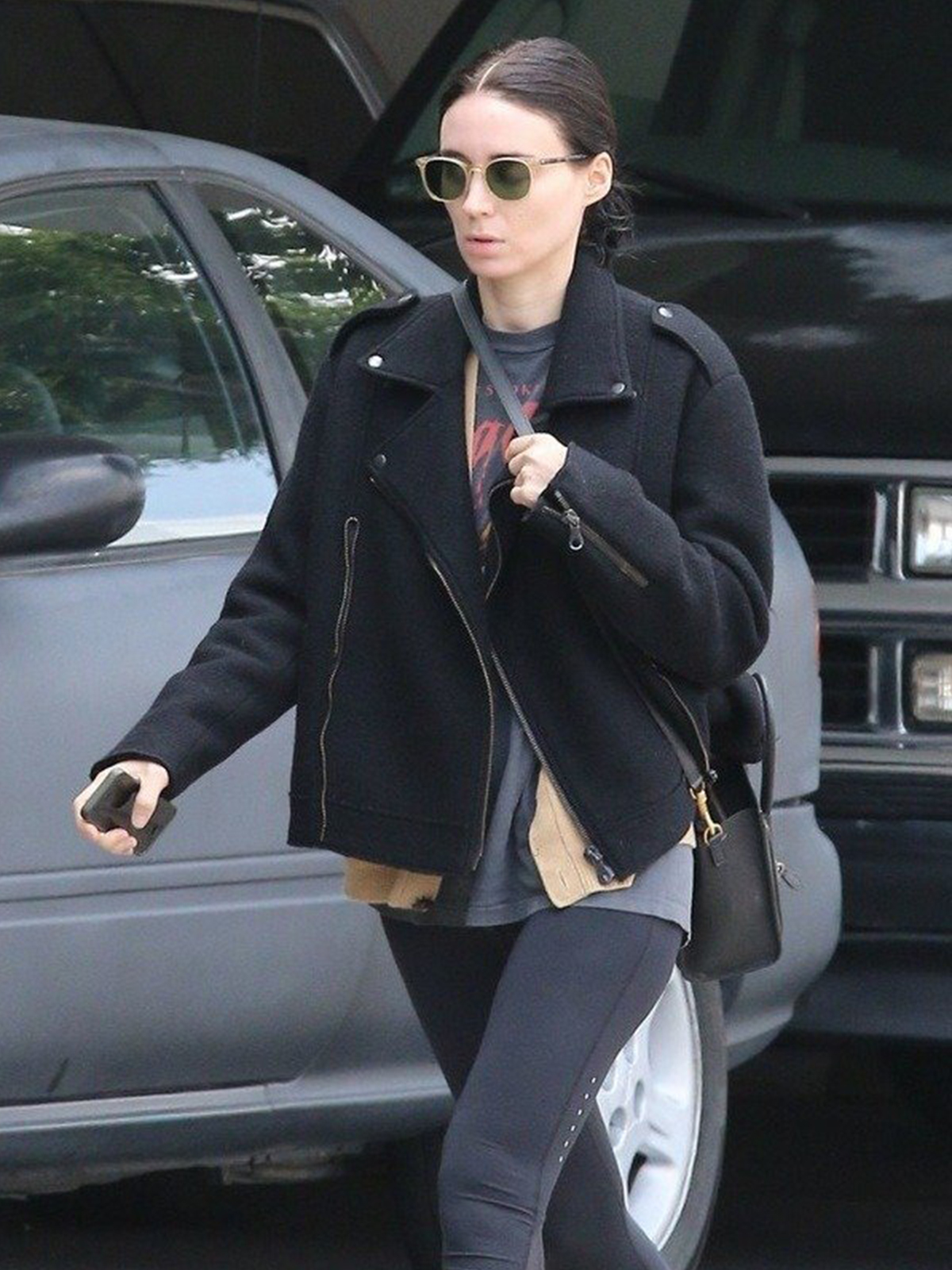 Patricia Rooney Mara Wool Black Jacket