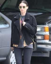 Patricia Rooney Mara Wool Black Jacket