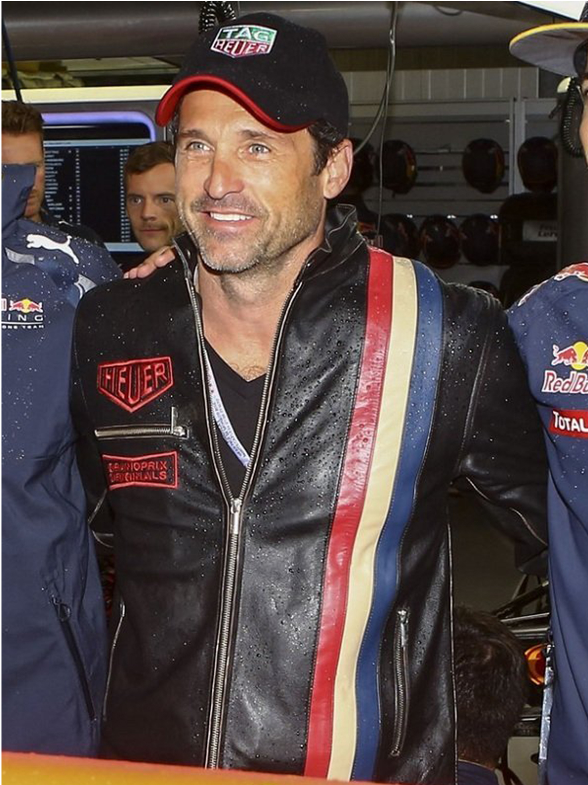 Patrick Dempsey Formula 1 Grand Leather Jacket