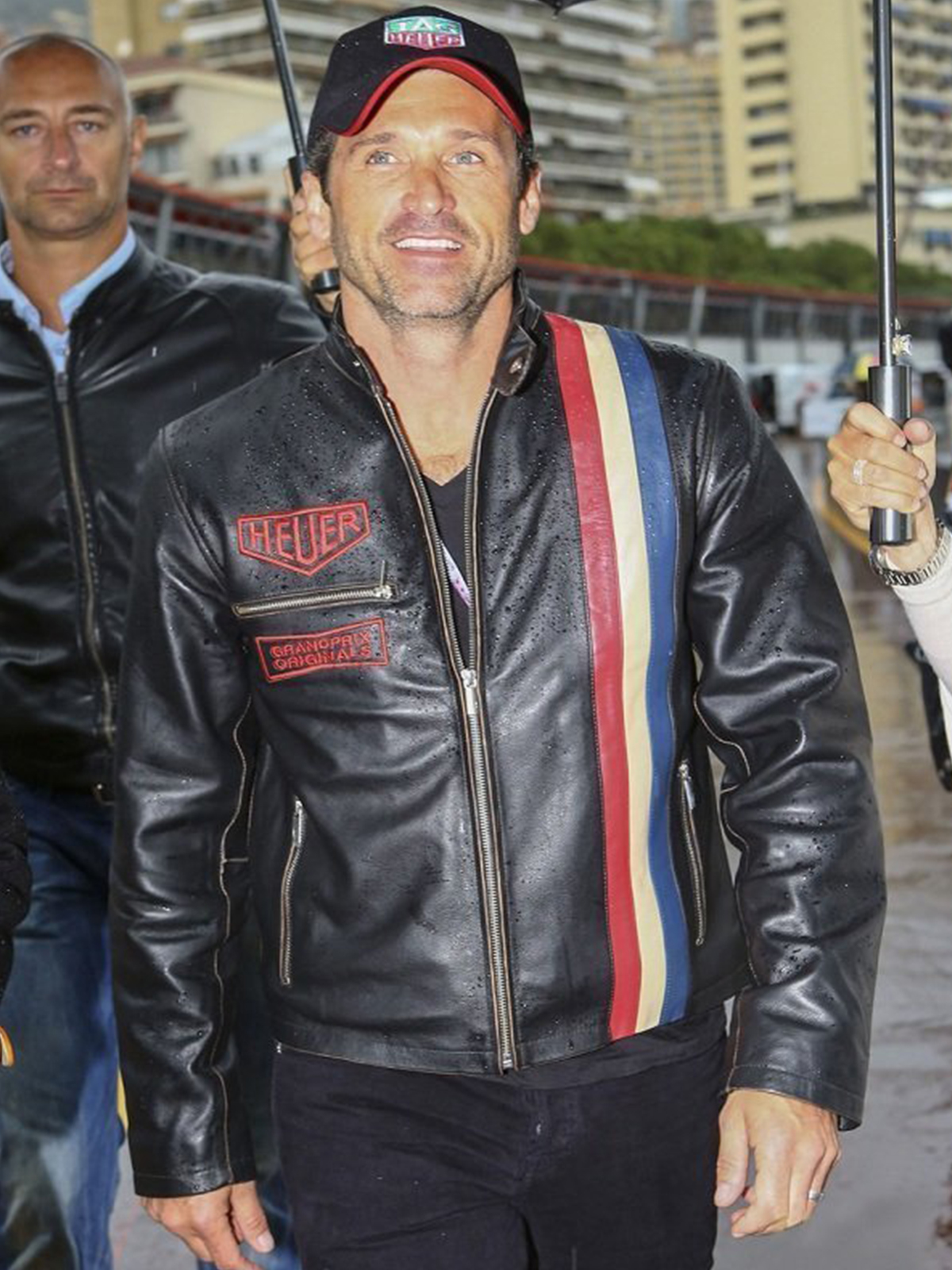 Patrick Dempsey Formula 1 Grand Leather Jacket