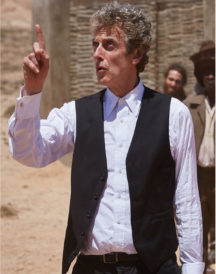Peter Capaldi Doctor Black Vest