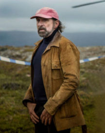 Peter Stormare Midnight Sun Suede Jacket Peter Stormare Midnight Sun Suede Jacket