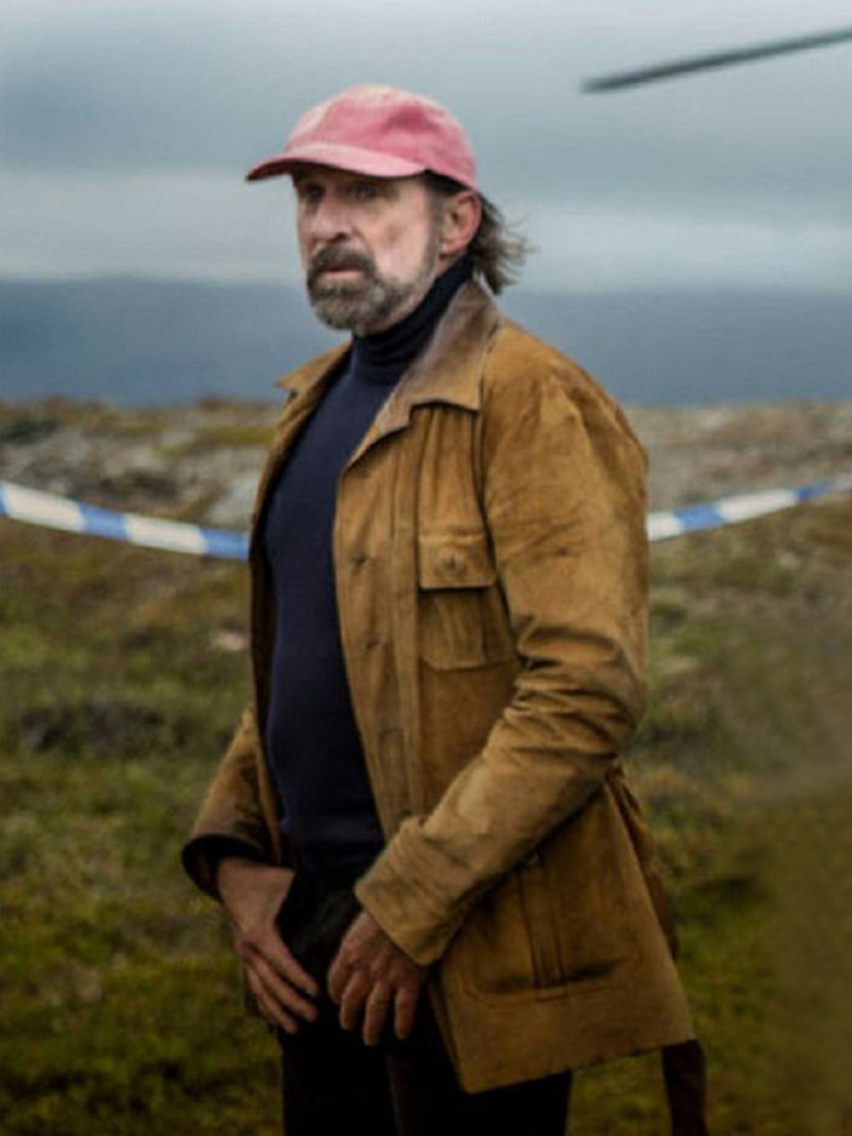 Peter Stormare Midnight Sun Brown Suede Jacket