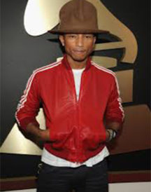 Pharrell Williams Red Jacket Pharrell Williams Red Jacket