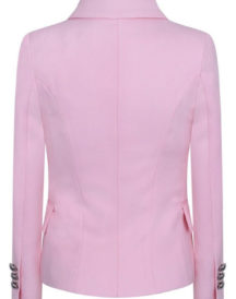Pink hue Color Classic Blazer For Girl