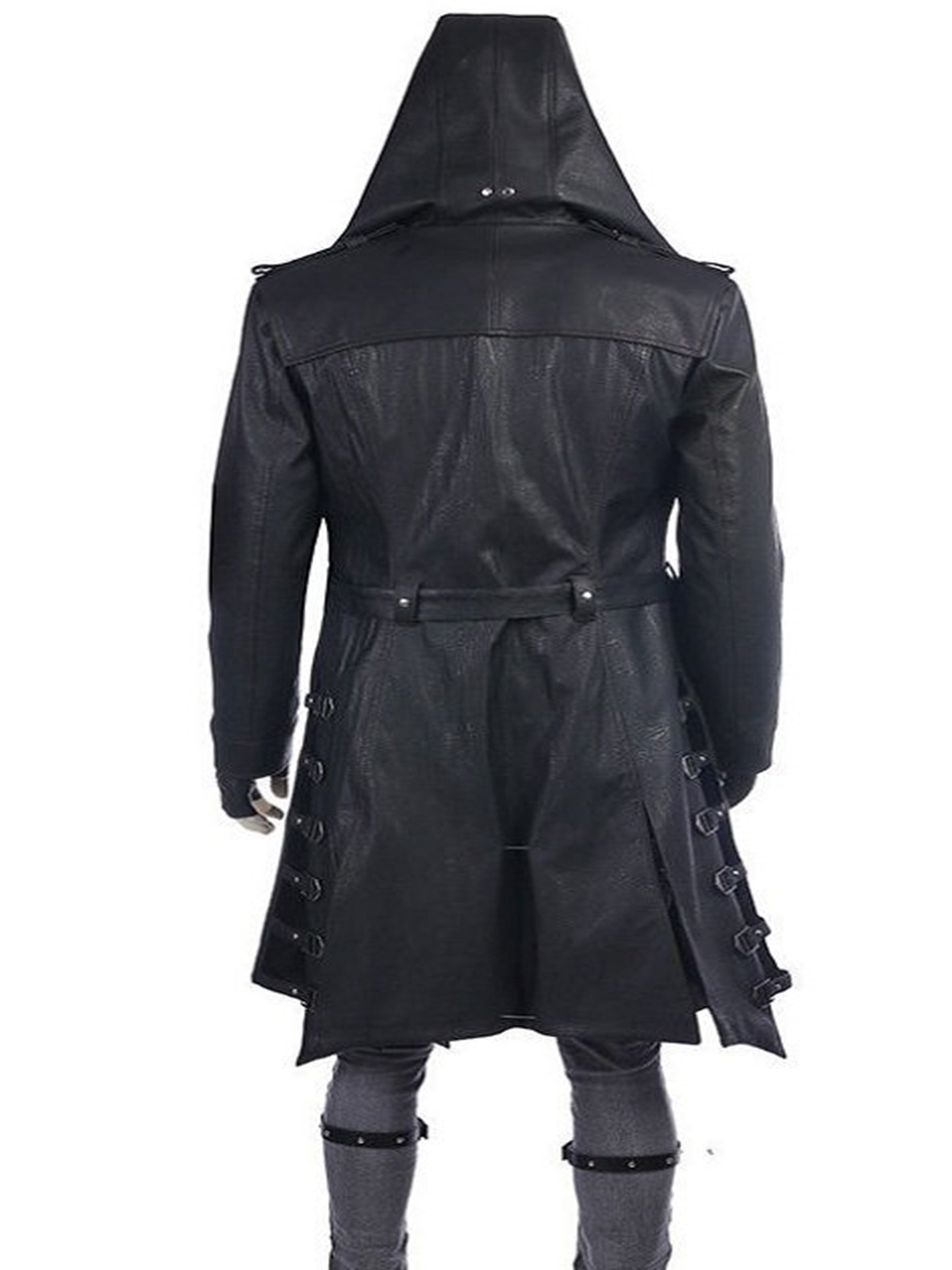 PlayerUnknown’s Battlegrounds Leather Hoodie Coat
