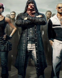 PlayerUnknown’s Battlegrounds Leather Hoodie Coat
